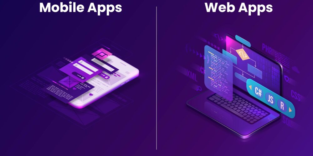 web apps development and mobile app development